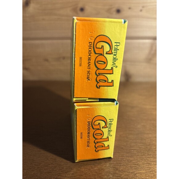 Palmolive (5 Bar Lot)- (2) Gold Deodorant Soap Bars 4oz. & (3) Bars 3.2 oz. - Picture 4 of 7